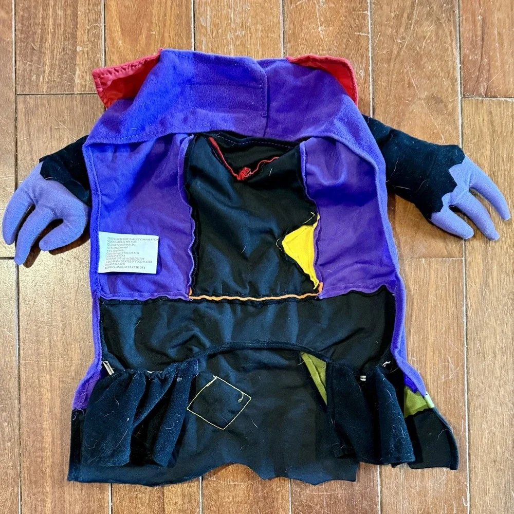 2pc VTG 2004 Target Count Dracula Monster Vampire Halloween Pet Dog Costume Sz S